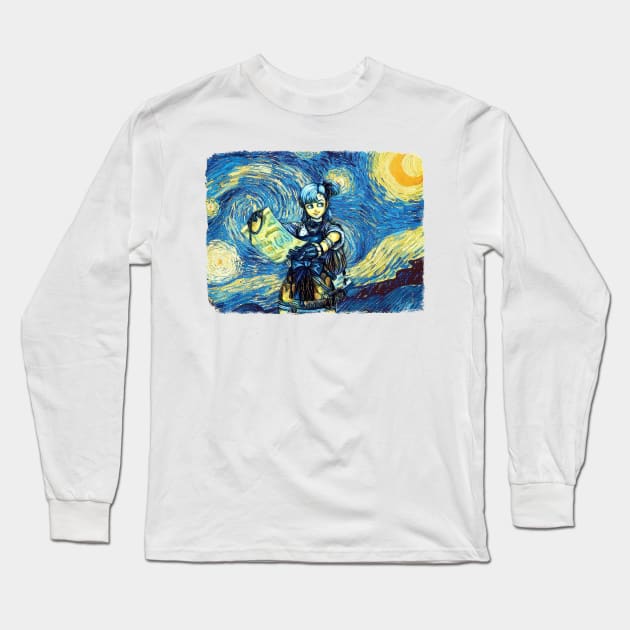 Anime Girl Long Sleeve T-Shirt by todos